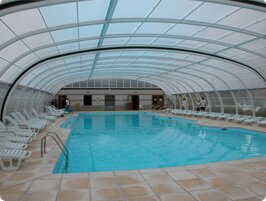 Abri piscine haut