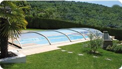 Abri piscine bas Kalis