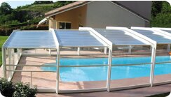 Abri piscine haut